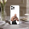 D-Dwayne Мощный J-Johnson Чехол для телефона для iPhone 17pro,16,15,14,13,12,11 Plus,Pro Max,XS,Мягкий силиконовый черный чехол