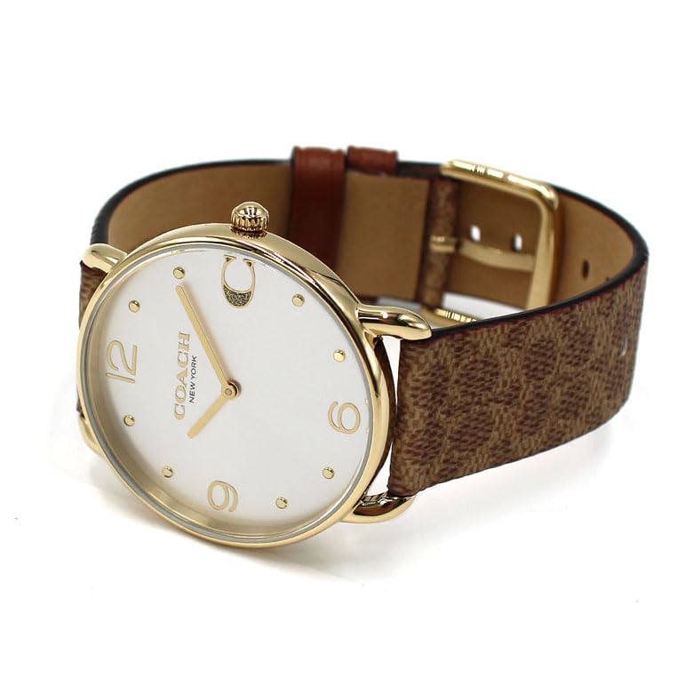 Часы ELLIOT Unisex Leather Strap 14504205 [Coach] Женские [Товар]