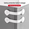 Multifunctional Child Safety Lock: Anti-Open Latch for Cabinets, Doors, Drawers, and Refrigerators