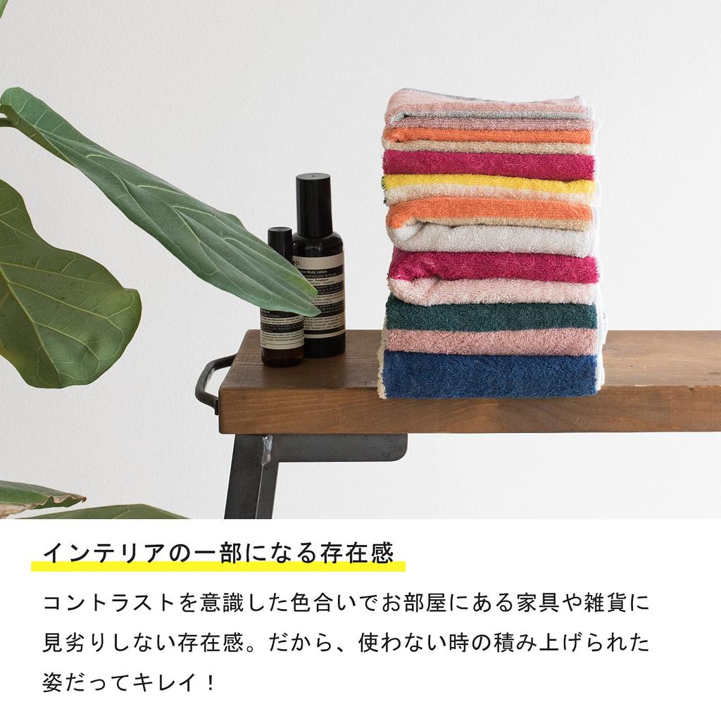 Сертифицированный набор полотенец для лица Bloom Imabari Towel из 4 коктейльных полотенец, сделано в Японии (Все цвета)