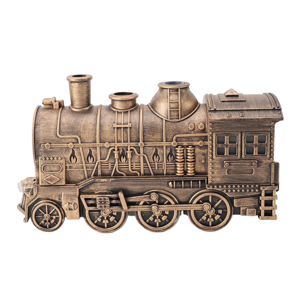 Увлажнитель воздуха Train Humidifier 300 мл, ароматерапевтический диффузор в форме ретро-поезда с функцией автоматического отключения без воды