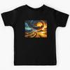 Apocalypse, Ai Generated Art Kids T-Shirt
