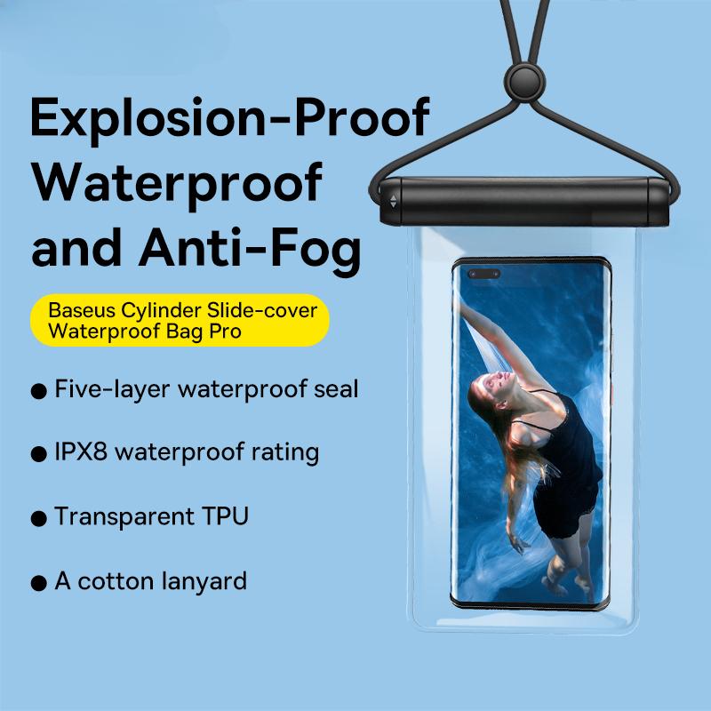 Waterproof Phone Case IPX8 Water Proof Phone Bag Universal Swim Pouch Cover