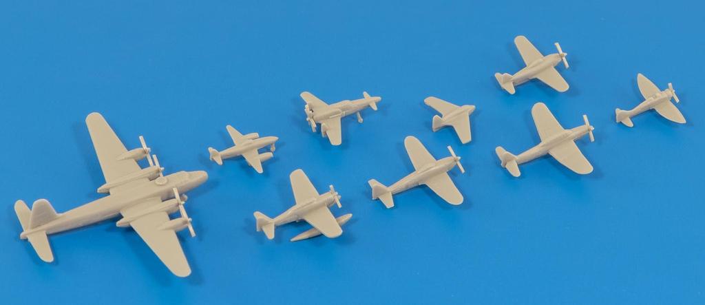 Серия Skywave Набор самолетов ВМС Японии №4 Пластиковая модель Pit-Road 1/700 (S57)