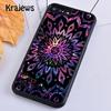 Krajews Чехол-накладка в индийском стиле с яркой мандалой для iPhone 17 Air 16 15 14 plus 11 12 13 pro max coque Fundas