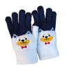 Finger-Separating Winter Gloves Cartoon Dog Warm Gloves Sweety Touch Screen Gloves  Outdoor Wear