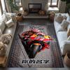 Marc Mrquez Customize Your Name Floor Rug Office Rug Design For Kitchen Outdoor Living Rooms Bedrooms Antislip Carpet Anime Office Decor
