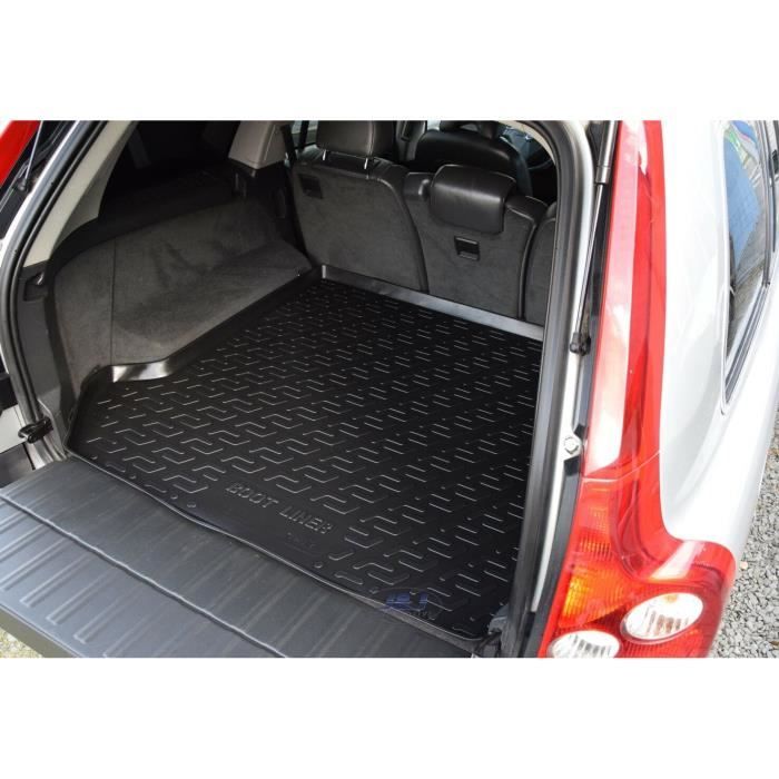 Tapis De Coffre Caoutchouc Premium - J&J AUTOMOTIVE - Volvo XC90 2003-2015 - Noir - Sur Mesure - Protection Eau