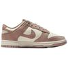 Nike Dunk Low Malt Mini Swoosh Женские кроссовки Коричневый Парусный Металлик-Золотой IB4417-105