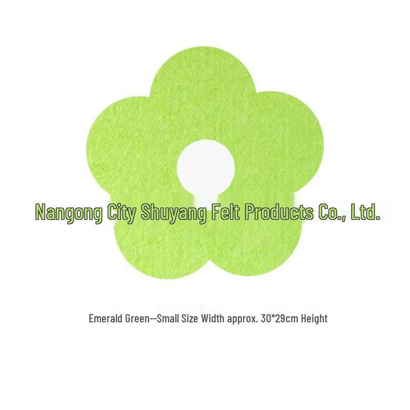 Colorful Flower Cork Felt Soundproof Panel for Creative Kindergarten Decoration and Photo Wall