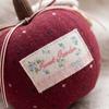 Funny Apple Pendant Candy Color Bowknot Decor Soft Fruit Toys  Dolls Christmas Eve Christmas Gifts  for Girls