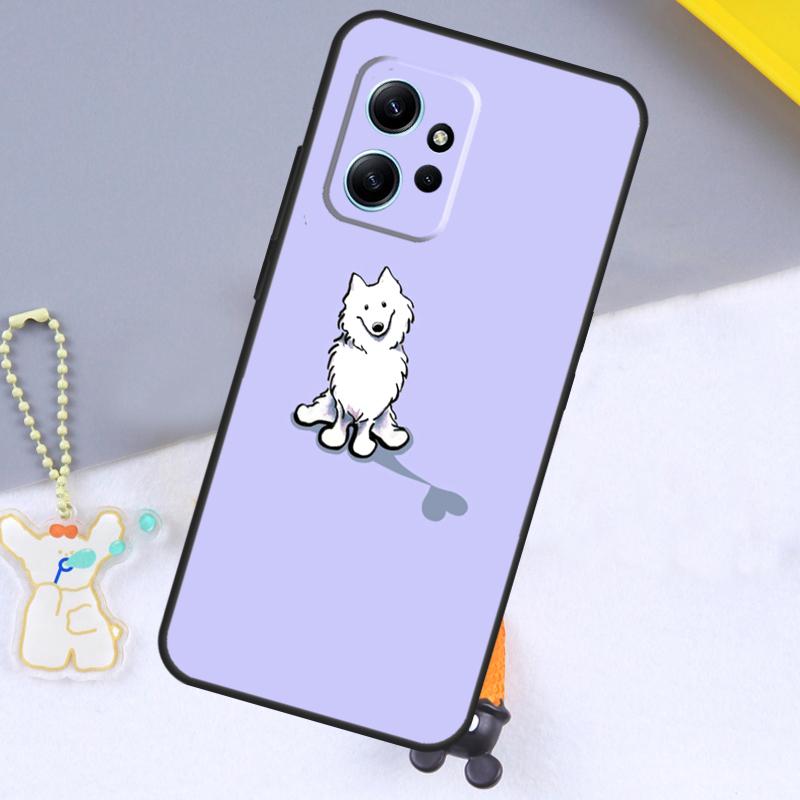 Cartoon Samoyed Dog For Xiaomi Redmi 12 9C 10C 12C 13C Case For Redmi Note 12 Pro 11 8 9 10 Pro 9S 10S 11S 12S