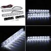 2Pcs 9-LED Daytime Running Lights White Color Driving Lamps Car Fog Lights  For Cars