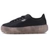 Platform Trace Comfortable Casual Low-Top Sneakers Women Sneakers Black 371656-02
