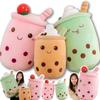 Boba Plushie Kawaii Room Decor Bubble Tea Мягкая игрушка Мягкая подушка для объятий Подарок на день рождения для детей