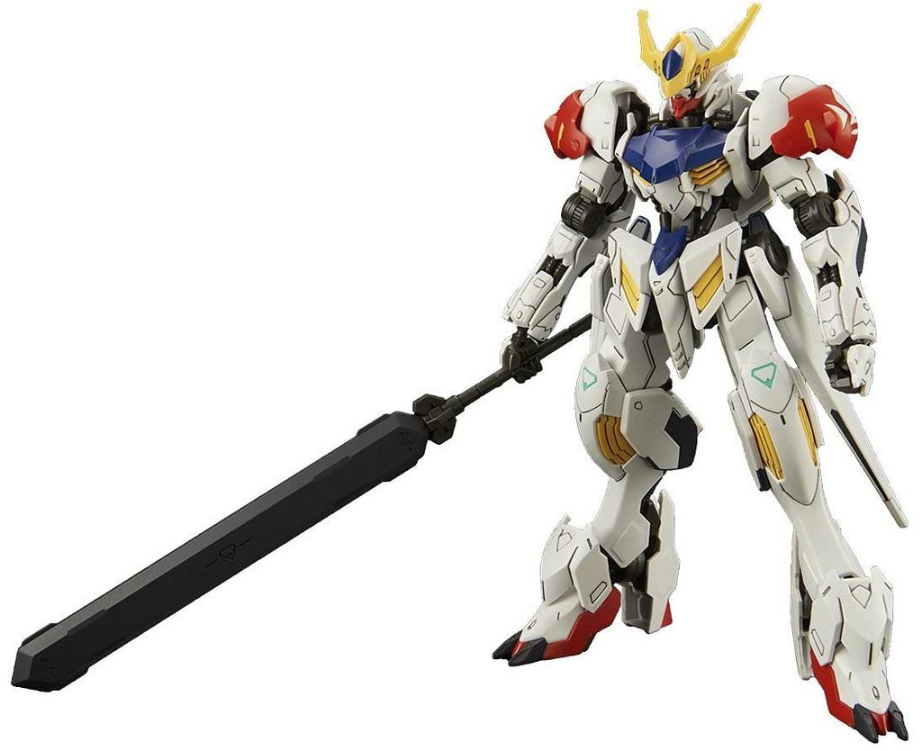 Пластиковая модель HG Mobile Suit Gundam Orphans Gundam Barbatos Lupus в масштабе 1/144 с цветовой кодировкой