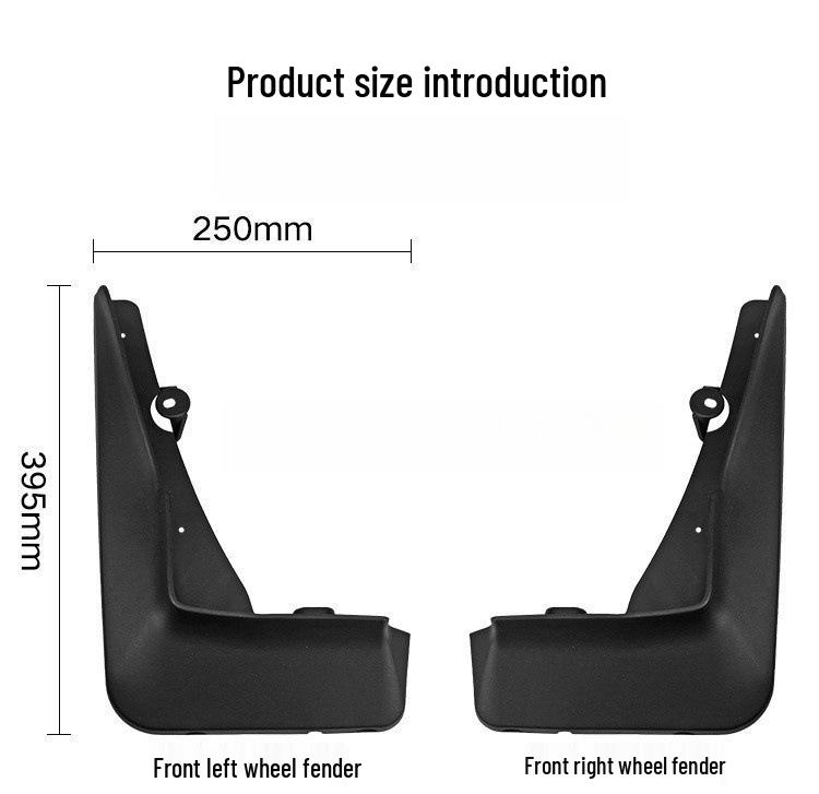 BMW X6 M Sport G06 2020-2024 Flexible Mudguard Flaps