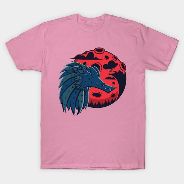 T Shirt Women Mr. Wolf Harajuku Print Kawaii Tshirt Summer Short Sleeve Female T-Shirt Top Tee