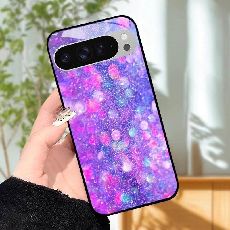 Для Google Pixel 8 8a Стеклянный чехол для телефона Pixel8 Pro Чехол из закаленного стекла для Google Pixel 7a 7 Pro Pixel7 Ударопрочные чехлы