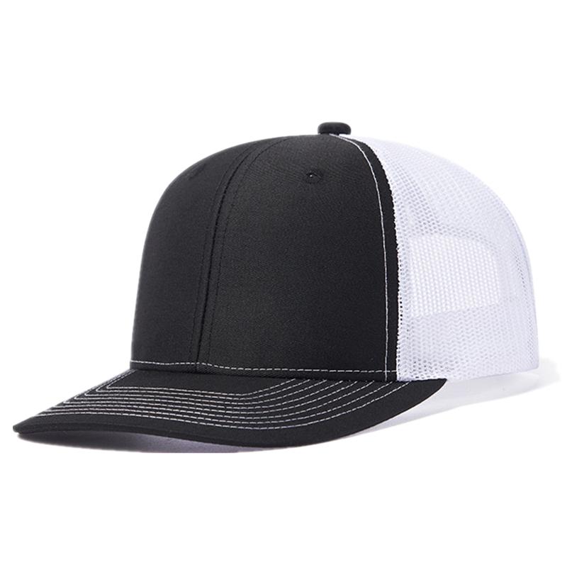 New Unisex Trucker Hat Slight Curved Style Baseball Cap Men Women Casual Breathable Summer Cap