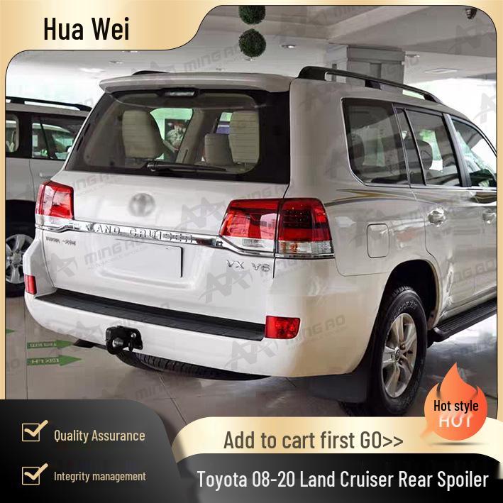 Задний спойлер Toyota Land Cruiser 08-20: Простая установка, не требует сверления