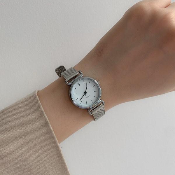 Женские металлические наручные часы Someday Mesh с чехлом Blue City Daily, популярные корейские часы