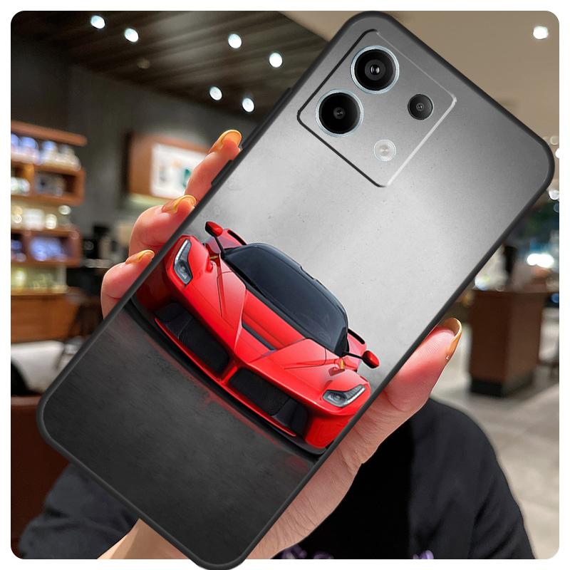 Крутой чехол-спортивная машина для Xiaomi Redmi Note 11 10 12 13 14 15 Pro Plus Чехол для Redmi 15 15C 10C 12C 13C 14C