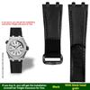 26 мм 28 мм Новый фторкаучуковый ремешок FKM для часов Audemars & Piguet Royal Oak серий 15400 15500 26331 15710 15703 унисекс