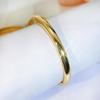 WWJ Classic Hand Jewelry Circle Golden Bracelet Shiny CZ Zirconia Bangle Elegant Female Party Jewelry Accessories Gift