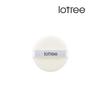 Lotree Special Velvet Puff 1 Pack (White) Loose Powder Puff