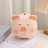 Anti Drop Cartoon Piggy Money Boxes Decorative Piggy Model Piggy Bank Home Decoration