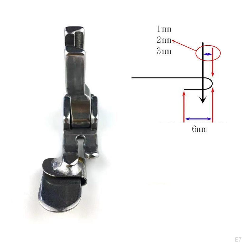 Прочная и эффективная лапка-приспособление для промышленных швейных машин - Улучшите вашу молнию