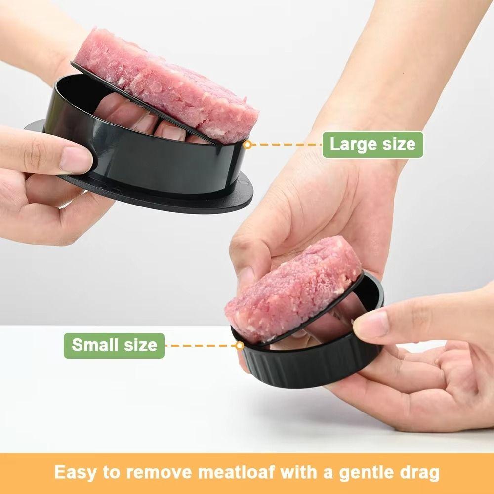 Non Stick Hamburger Patty Maker Food-Grade Stuffed Burger Patty Press Patty Maker Mold  Barbecue