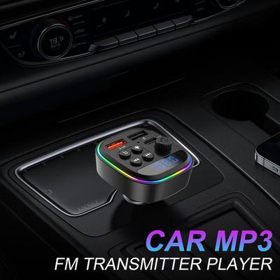 FM-передатчик для автомобильного радиоприемника Автомобильное зарядное устройство Портативный радиоадаптер MP3-аудиоплеер Зарядное устройство для мобильного телефона в автомобиле Для грузовика RV