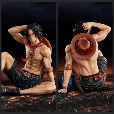 12-сантиметровая фигурка Эйса из аниме One Piece, Портгас Д. Эйс, фигурка из ПВХ, статуэтка Хассайкай, коллекционная игрушка, украшение для стола, подарок.