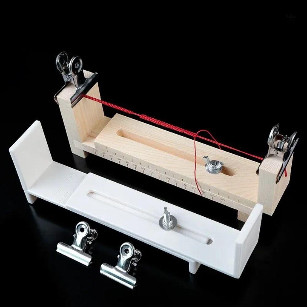 Фиксированные инструменты Деревянный плетельный станок Изготовитель браслетов Инструмент для плетения браслетов Сделай сам Плетение