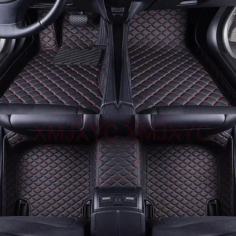 Индивидуальные 3D автомобильные коврики для Jeep Cherokee 2018-2022 Patriot 2009-2017 Renegade 2016-22 Аксессуары для интерьера Искусственная кожа
