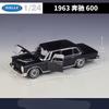 Новый продукт 1/24 1963 Mercedes Benz 600 Седан Симуляция Сплав Модель Автомобиля Игрушка Коллекция Дисплей Украшение Подарки для Мальчиков и Девочек
