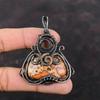 Asteroid Jasper Pendant Copper Wire Wrapped Pendant Antique Jewelry Handmade Pendant Natural Gemstone Pendant Wire Wrap Jewelry Gift For Her