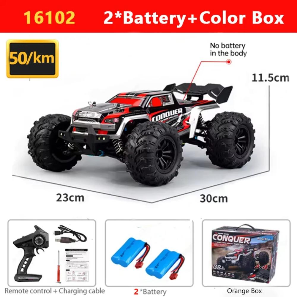 SCY 1:16 4WD Радиоуправляемая Машина 70 км/ч Или 50 км/ч Со Светодиодной Подсветкой 2.4G Пульт Дистанционного Управления Машины Высокоскоростной Дрифт Монстр 4x4 Грузовик для Детей Подарок