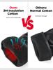 KEMiMOTO CE Мотоциклетные перчатки Зимние Черные Guantes Moto Invierno Теплые Перчатки с сенсорным экраном Водонепроницаемые Ветрозащитные Защитные