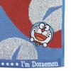 Marushin Face Character Antibacterial and Odor 2805022800 "I'm Doraemon" Towel, "Hyokkori Time" Cloth, Design, 100% Cotton, Resistant,