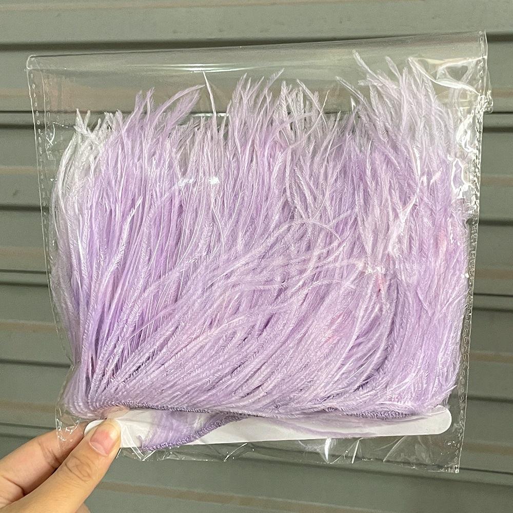 Feather1Meter Отделка из страусиных перьев 10-15/15-18/18-22 см Перья Бахрома Лента для Домашней Вечеринки Платья Шитья Свадебного Украшения Высокое Качество