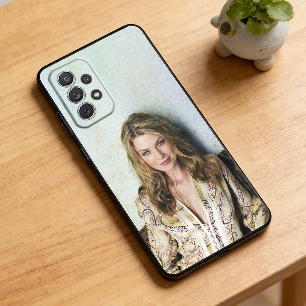 Чехол для телефона E-Ellen P-Pompeo для Samsung Galaxy A73, 21, 22, 32, 71, 53, 52, 51, 80, 5G, мягкий черный