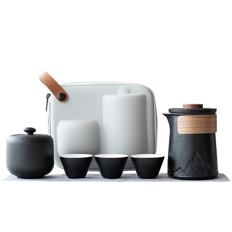 Portable Ceramic Tea Set