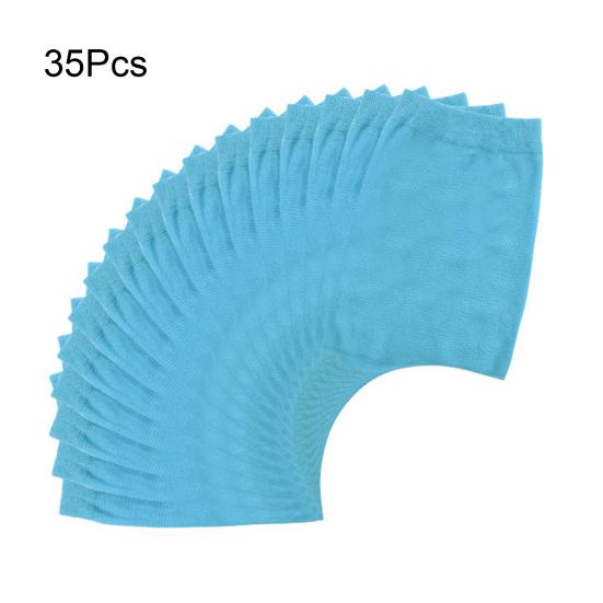 35 Pcs Pool Skimmer Socks Skimmer Baskets Fine Mesh Filter Net Debris Leaves Dog Hair Catcher for In-Ground Above Ground Pools Spas Hot Tubs