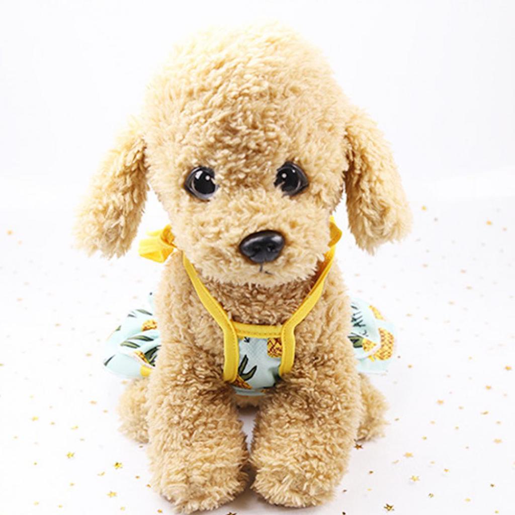 Lovely Pineapple Pet Dog Cat Dress/Vest Summer Costume Apparel Couple Outfit