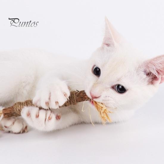 Кошачья жевательная палочка, игрушка из натуральной виноградной лозы, игрушка для здоровья зубов, молярная игрушка, кошачья мята, лакомство, игрушки, палочка для чистки зубов для домашних котят