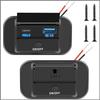 Car rv QC3.0+PD3.0 fast charge Qualcomm high power 12-24V with ON-OFF button