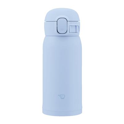 Zojirushi Вода 360 мл Классическая Легкая Без швов Всего 3 Мойки Легкая Сохраняет Напитки Холодными Горячими с Воздушной Бутылкой, [Кружка Простого Использования] Чистая, Крышка,